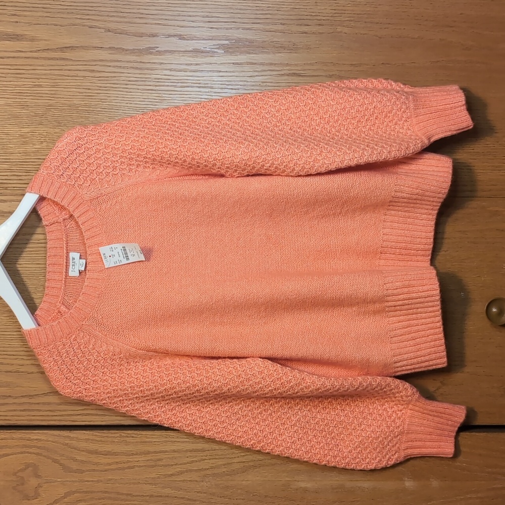 NWT Pink J. Crew Sweater